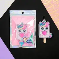 Свеча для торта &laquo;С Днём Рождения&raquo;, котик, 4,3 х 7,3 см