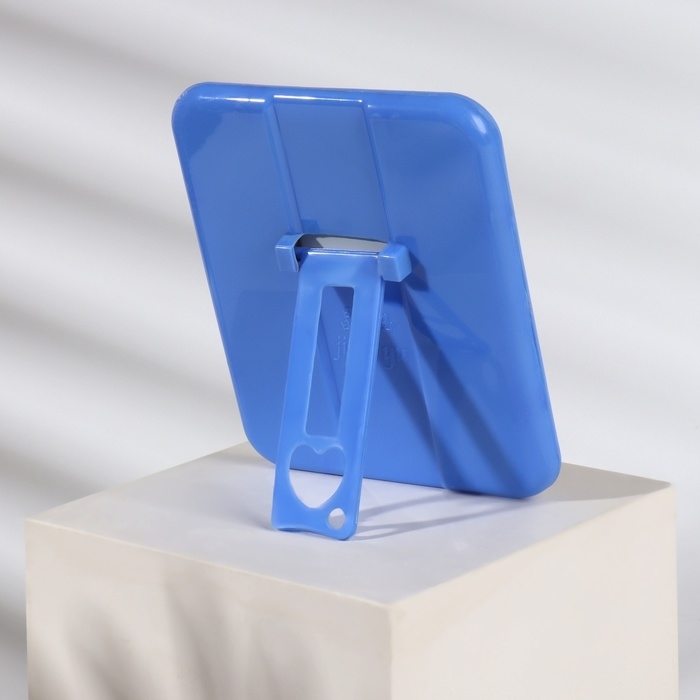 Зеркало настольное - подвесное, зеркальная поверхность 9,7 &times; 13,2 см, цвет МИКС