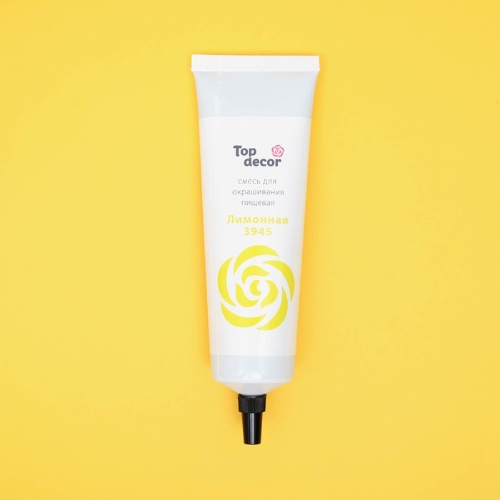Пищевой краситель Top Decor гелевый &laquo;Лимонный&raquo;, 100 г