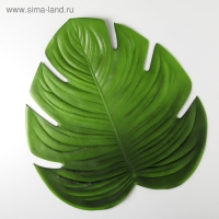 Салфетка сервировочная на стол &laquo;Тропики&raquo;, 46&times;42 см, цвет зелёный