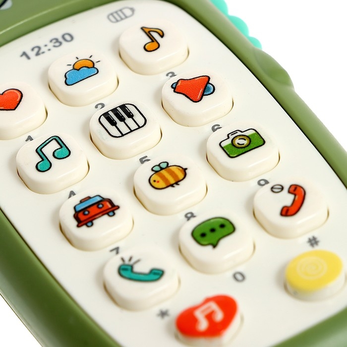 Музыкальная игрушка &laquo;Милый дракончик&raquo;, звук, цвет зелёный