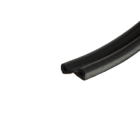 Уплотнитель резиновый ТУНДРА, профиль P, размер 5,5х9 мм, черный, в упаковке 6 м