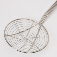 Шумовка для фритюра из нержавеющей стали, 61,5&times;17,5 см, толщина 3 мм, 201 марка стали