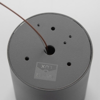 Светильник "Балло" GU10 черно-золотой 8,5х8,5х10 см