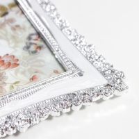 Фоторамка 10х15 см "Розы" перламутр 19,7х15х1 см