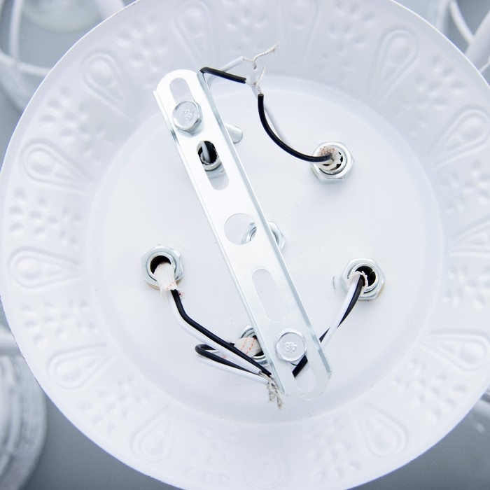 Люстра 669619/5 Е27 40Вт белый 59х59х33 см   4612419 Модель F761TT-1615