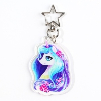 Брелок для ключей акриловый &laquo;Волшебство вокруг нас&raquo;, 4,4 х 6 см