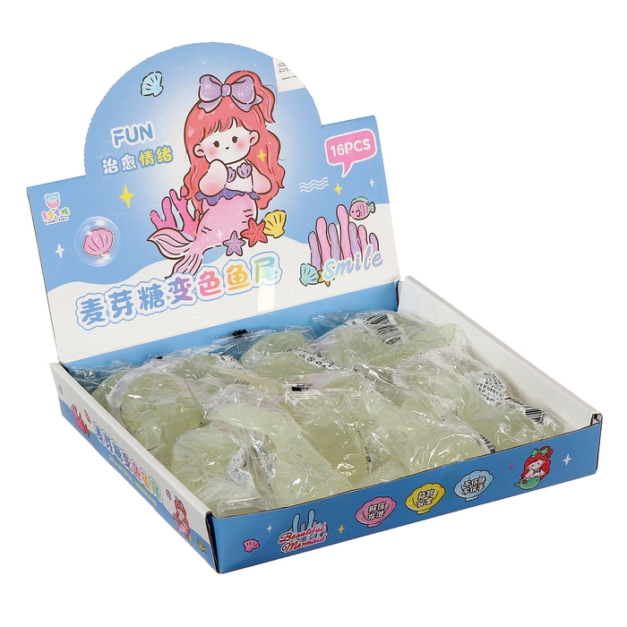 Мялка &laquo;Рыбий хвостик&raquo;, меняет цвет на солнце