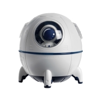 Увлажнитель воздуха Luazon HM-16 "Поехали!", 220 мл, USB Type-C, белый