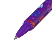 Ручка гелевая 0.5 мм, со стираемыми чернилами, синяя, штрихкод на штуке, МИКС Игрушки