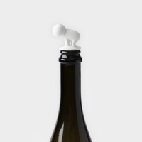 Набор насадок для бокалов &laquo;Ребятки&raquo;, в комплекте с пробкой