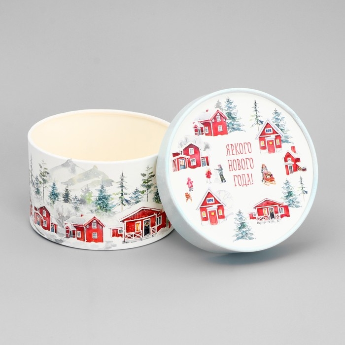 Коробка подарочная &laquo;Яркого нового года&raquo;, 12 х 8 см, Новый год