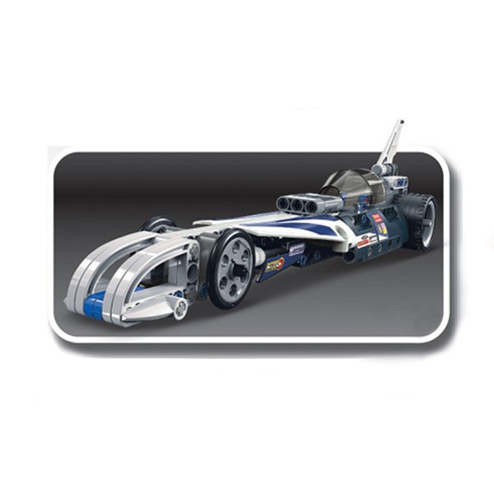 Конструктор с инерционным механизмом &laquo;Квадроцикл&raquo;, 148 деталей