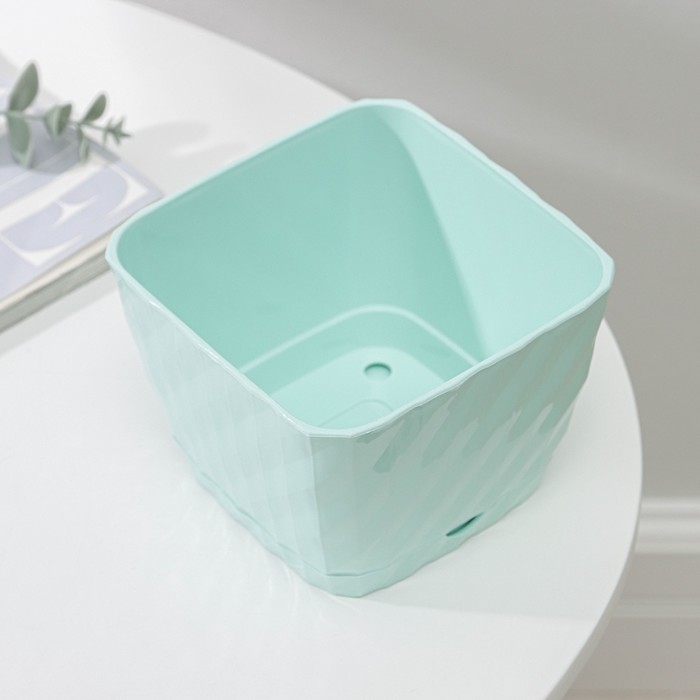 Горшок &laquo;Классика&raquo;, 1 л, цвет мятный