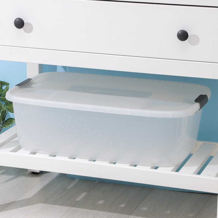 Бокс универсальный на колёсиках, 32 л, 60&times;40&times;19 см, цвет МИКС