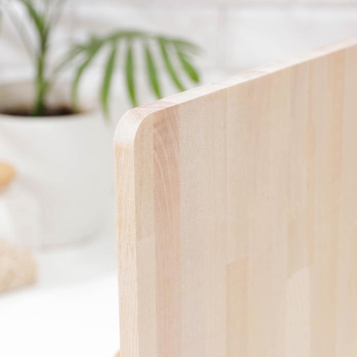 Доска разделочная Доляна, 35&times;22&times;1,2 см, берёза