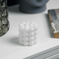 Светодиодная фигура &laquo;Свеча шарики&raquo; 5х5 см, батарейки АG13х3 (в комплекте), свечение теплое белое