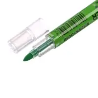 Маркер текстовыделитель 0.5-3.5 мм ErichKrause Visioline V-16 Zoom Neon, двухсторонний, зеленый неон, чернила на водной основе