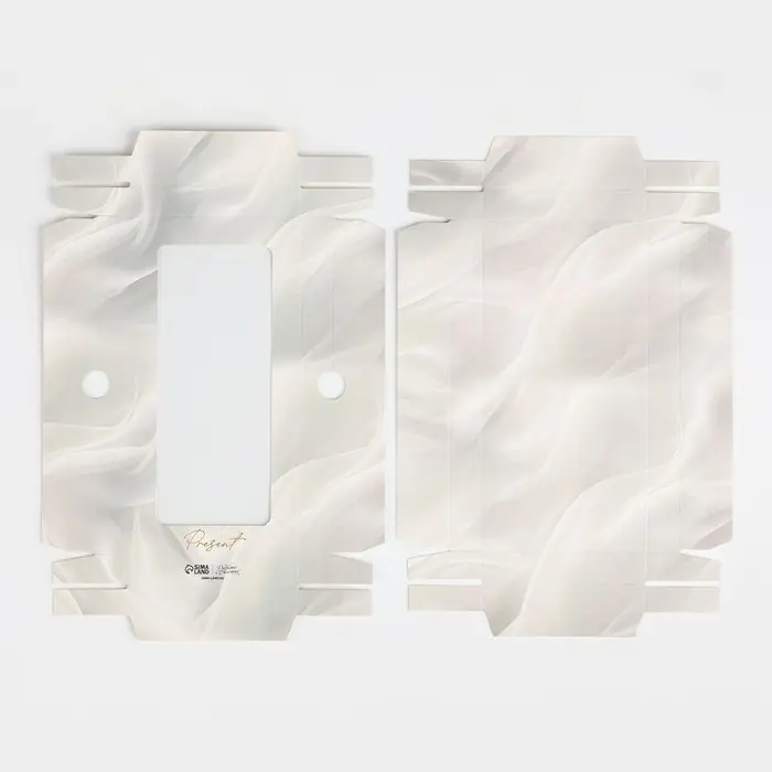 Коробка для шоколада &laquo;Нежность&raquo;, с окном, 9.4 х 1.7 х 18.4 см