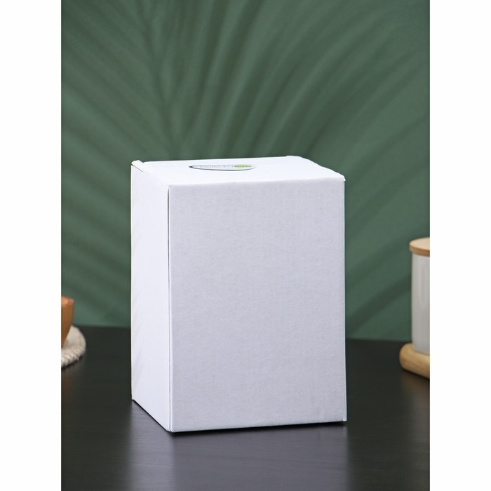 Банки стеклянные для сыпучих продуктов с бамбуковой крышкой BellaTenero &laquo;Эко&raquo;, 500 мл, 11&times;18 см, 3 шт