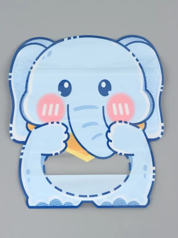 Пакет подарочный, "Слоник", с zip-lock застежкой, 17x20+3см