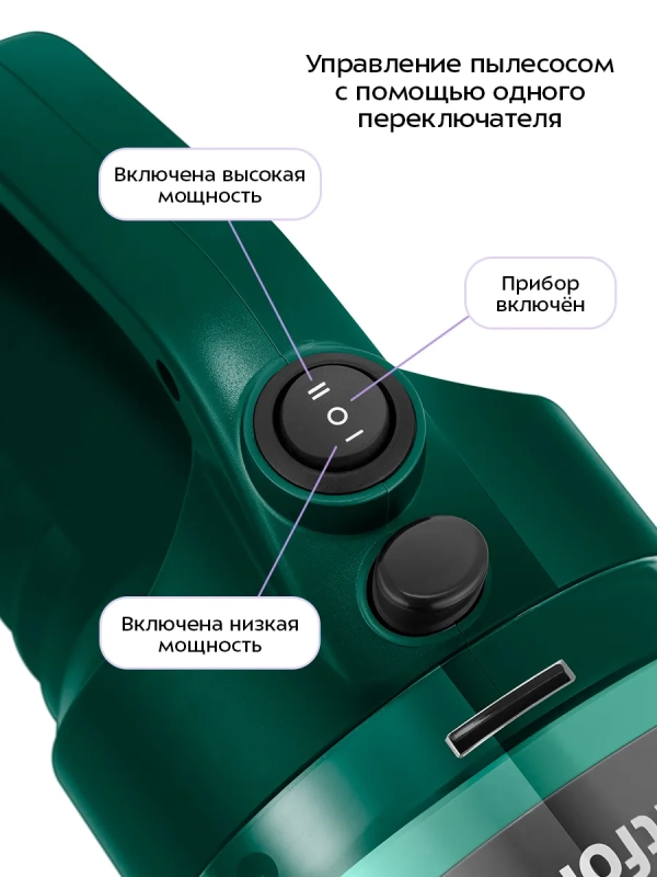 Ручной пылесос для дома беспроводной КТ-5364- 80 Вт