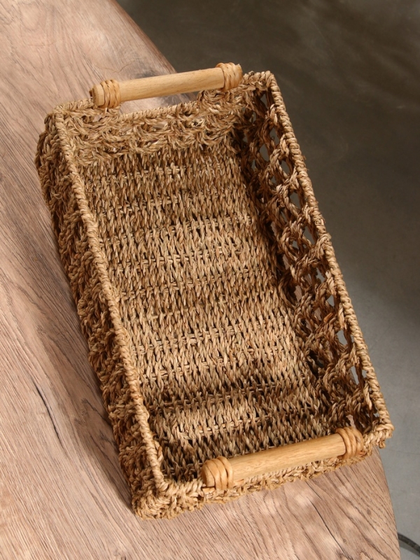 Корзина плетеная 36х20х15 см, сиграсс