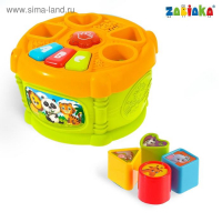 Развивающая игрушка &laquo;Музыкальный сортер&raquo;, звук, цвет МИКС