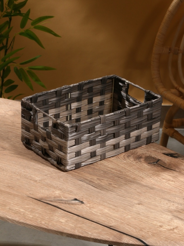 Корзина плетеная 31х20х12 см, пластик