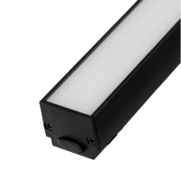 Трековый светильник, серия "Flat" FTL-001, 10Вт, 48В, 3000К, IP20, 300мм, черный