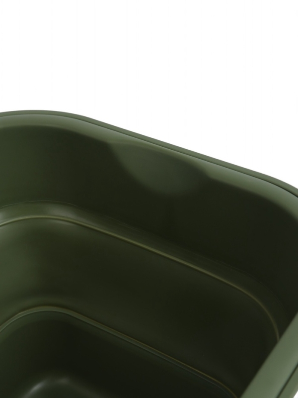 Корзина - столик Maclay 2 в 1, складная, 47 х 28,5 х 23,5 см, стол 45 х 28 х 16 см, зелёная