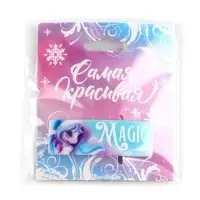Заколка для волос новогодняя Magic, 5,3 х 1,7 см