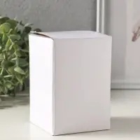 Шкатулка стекло с металлическим ободком "Лебеди" золото 8,2х8,2х11 см