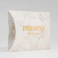 Коробка подарочная складная фигурная, упаковка, &laquo;Мрамор&raquo;, 11 х 8 х 2 см