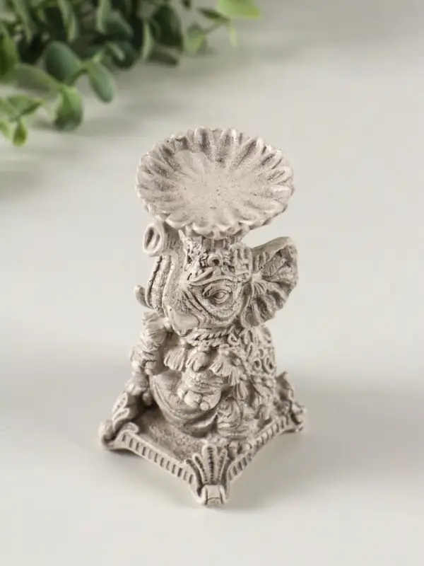 Подсвечник "Слон" высота 12 см, под камень