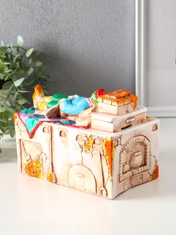 Копилка для денег &laquo;Печка&raquo;, гипс, 14.5&times;20&times;12 см