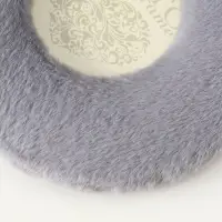 Фоторамка МДФ, иск. мех 11х11 см "Серый мишка" 20х2х20 см