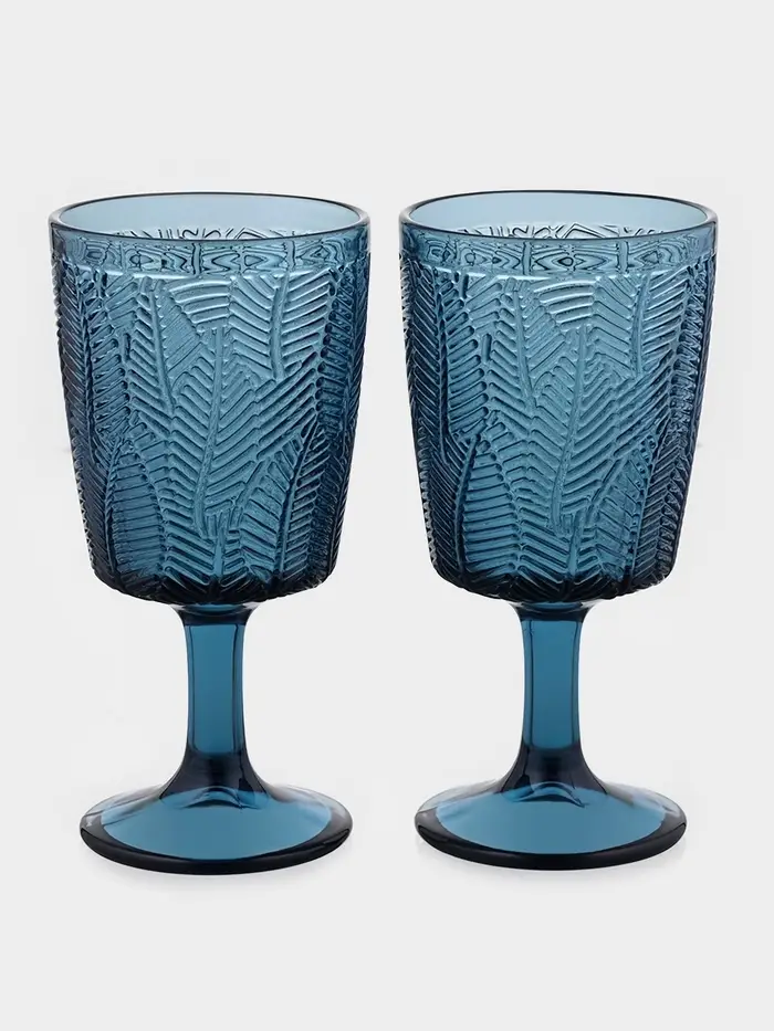 Набор бокалов "Флорин" 2 шт 300 мл, синий