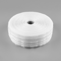 Шторная лента 60мм&times;50&plusmn;1м фиксированная сборка органза 2 шнура