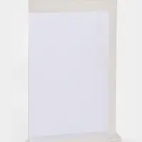 Двухсторонняя подставка А4, оргстекло 2 мм, 21&times;6.5&times;32.5 см, В ЗАЩИТНОЙ ПЛЁНКЕ