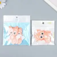 Декор для творчества текстиль вышивка "Лисёнок" 7,5х5 см