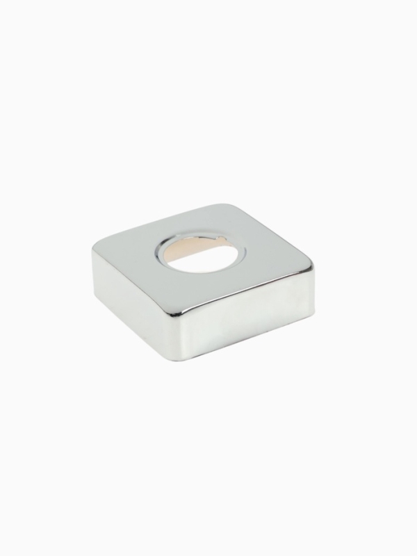 Отражатель для смесителя ZEIN Z39, 3/4", 2 шт., 63х63мм, высота 20 мм, нерж. сталь, хром