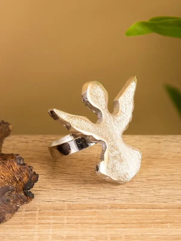 Кольцо для салфеток "Ангелочек" алюминий 6,5х5х4 см