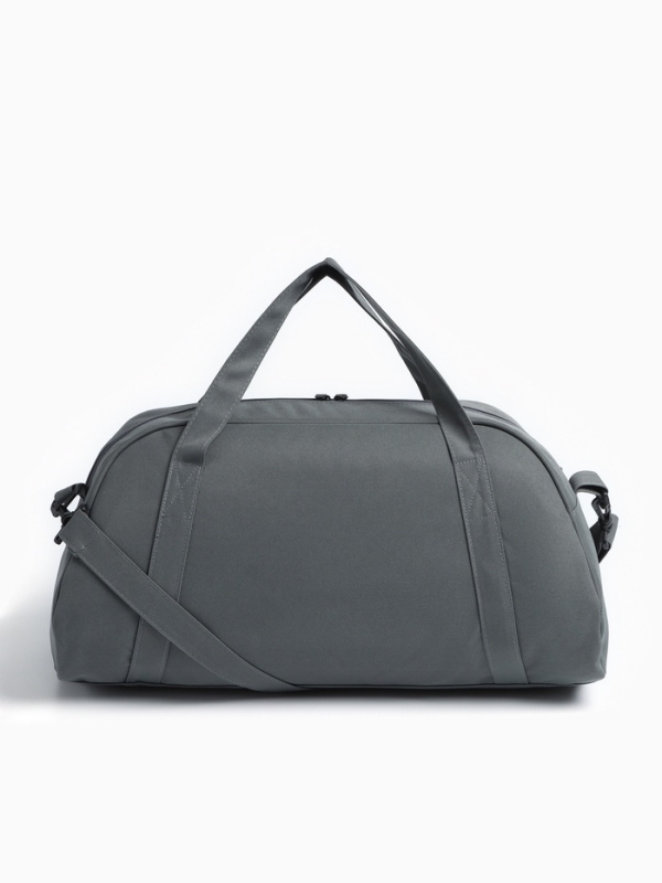 Сумка спортивная на молнии, размер универсальный , цвет серый