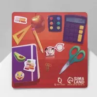 Брошь &laquo;Учитель&raquo; английского, цветная в золоте