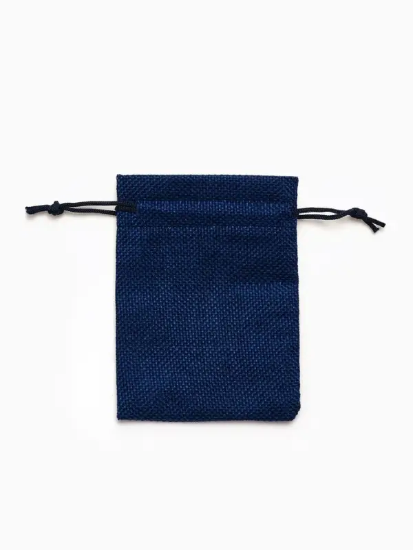 Мешочек подарочный &laquo;Льняной&raquo; 9&times;12, синий