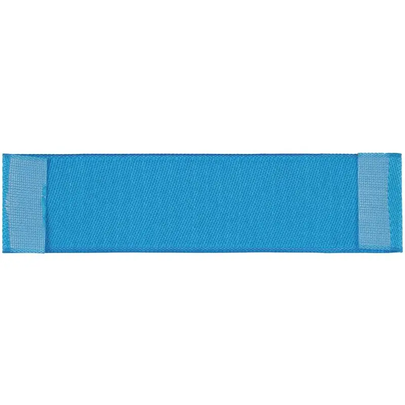 Лейбл тканевый Epsilon, S, голубой