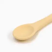 Тарелка детская на присоске и ложка, молочный, Mum&Baby