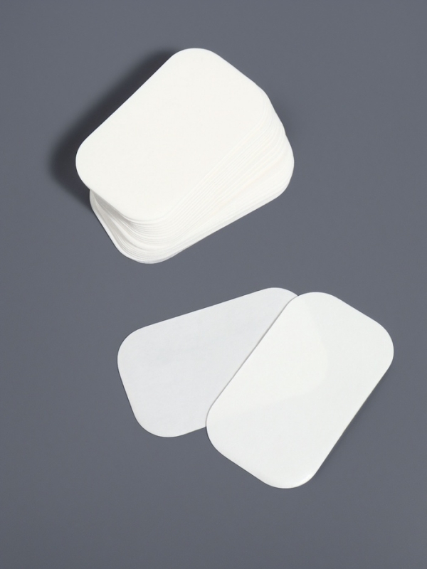 Листовое мыло в пластинках (наб 100шт цена за наб) 5,8*3,4см белый накл ОТ