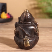 Сувенир бронза "Ганеша" 5х5х8 см